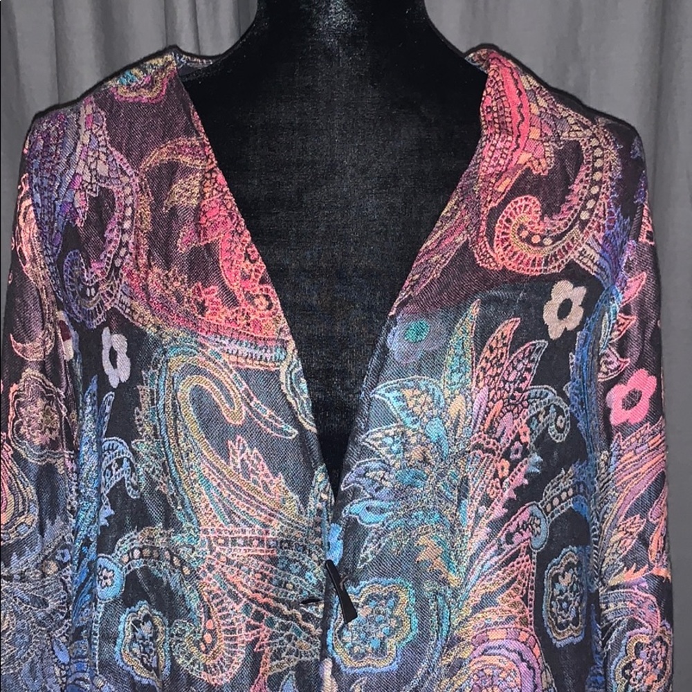 Soft Surroundings lightweight blazer